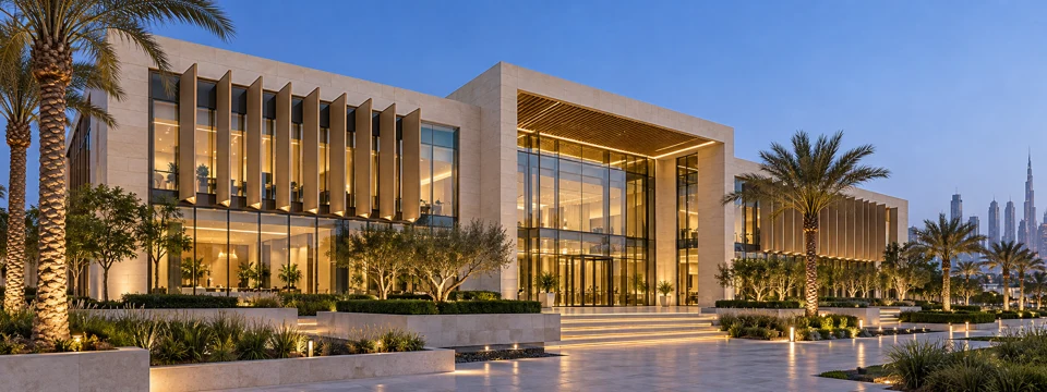 Illustrative UAE architecture and interior design